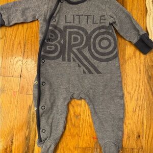 GAP Charcoal 'Little Bro' Footie